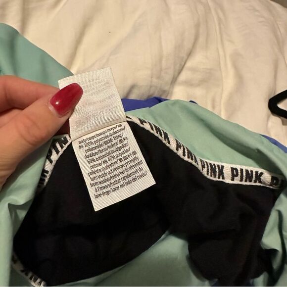 Victoria’s Secret blue ombré windbreaker jacket - Picture 8 of 8